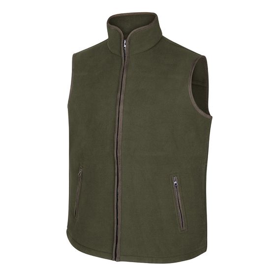 Hoggs Woodhall Fleece Gilet - Green