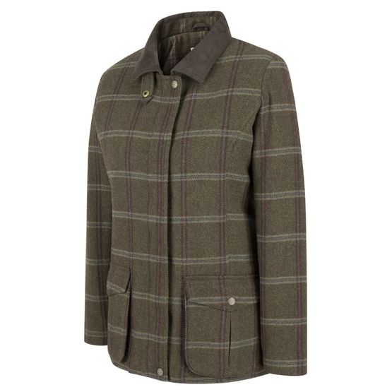 Hoggs Musselburgh Ladies Bracken Tweed Tweed Field Coat