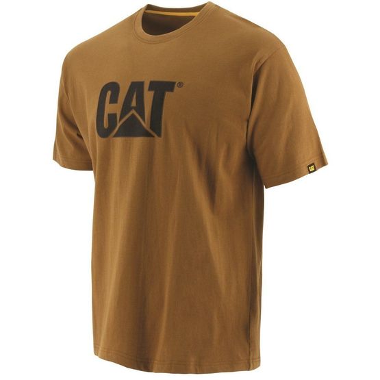 Caterpillar Trademark Logo T-Shirt - Bronze