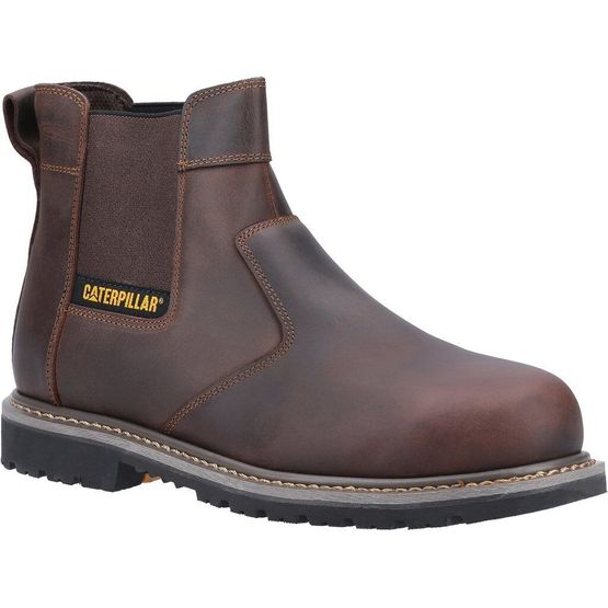 Caterpillar Powerplant Dealer Safety Boot in Brown
