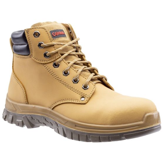 Centek FS339 S3 Lace Up Safety Boot in Honey