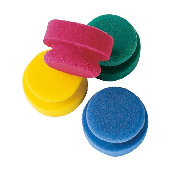Haas Puck Sponge - Assorted Colours (90 x 50mm)