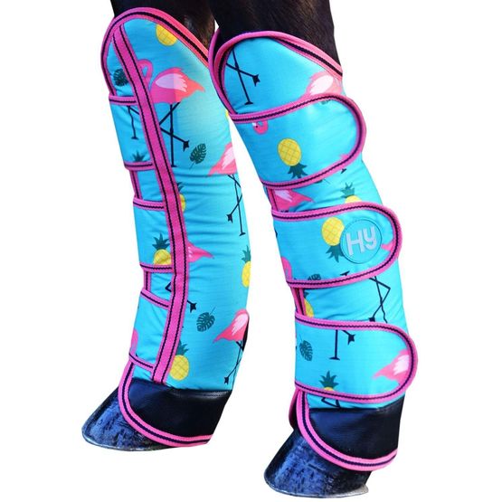 Hy Flamingo Travel Boots - Teal/Provence Blue