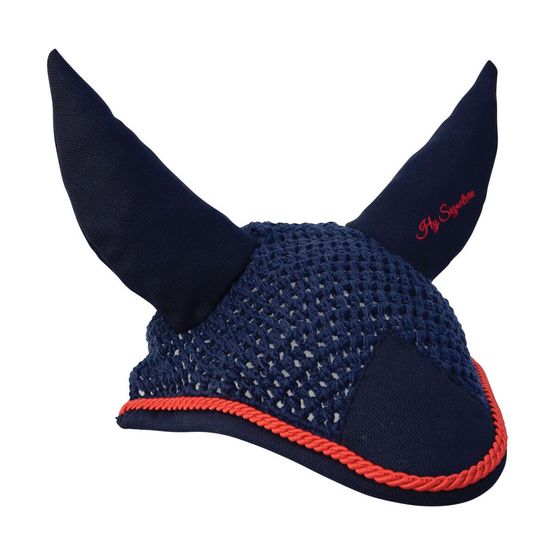 Hy Signature Fly Veil - Navy/Red
