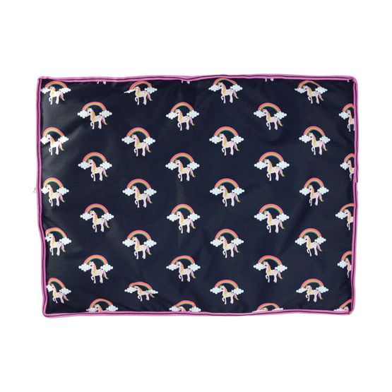 Hy Unicorn Dog Bed - Navy/Pink