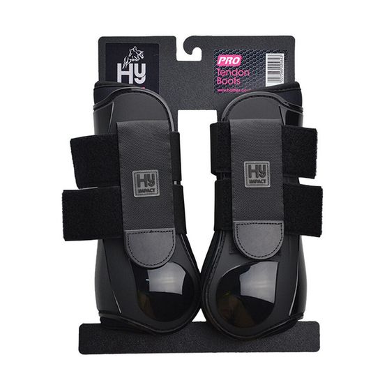 HyIMPACT Pro Tendon Boots - Black