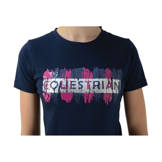 HyFASHION Mizs Eugenie T-Shirt - Navy/Pink
