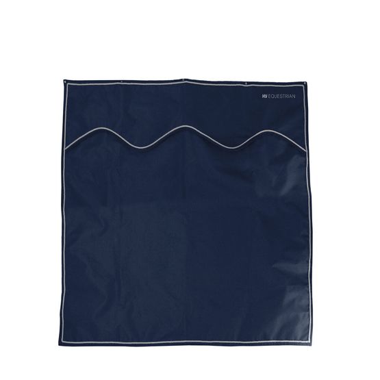 Hy Equestrian Stable Drape - Navy/Silver - 186 x 137cm