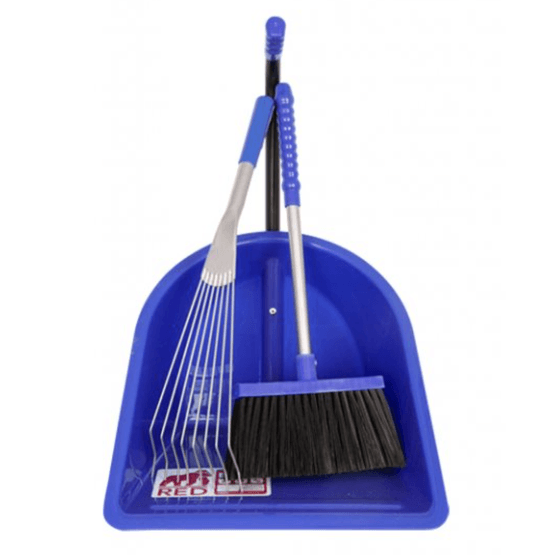 Red Gorilla Teenie Tidee Rake, Scoop &amp; Mini Broom Set