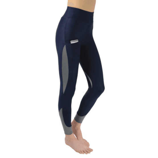 Hy Sport Active Silicone Riding Skins - Navy/Pencil Point Grey