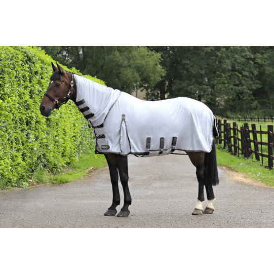 StormX Original Gladiator Fly Rug - White/Grey