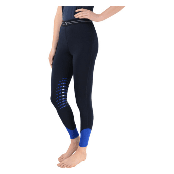 Hy Equestrian Energise Riding Skins - Navy/Blue