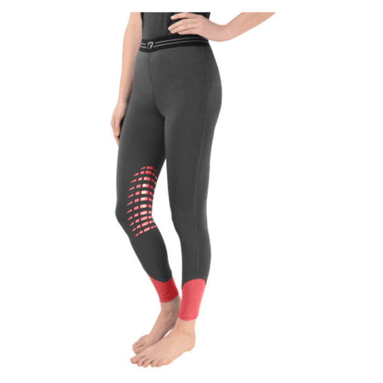 Hy Equestrian Energise Riding Skins - Grey/Pink