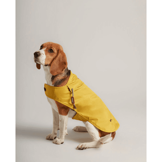 Joules Water Resistant Mustard Dog Coat