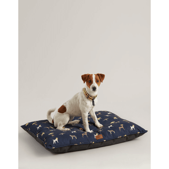 Joules Dog Print Mattress - Navy
