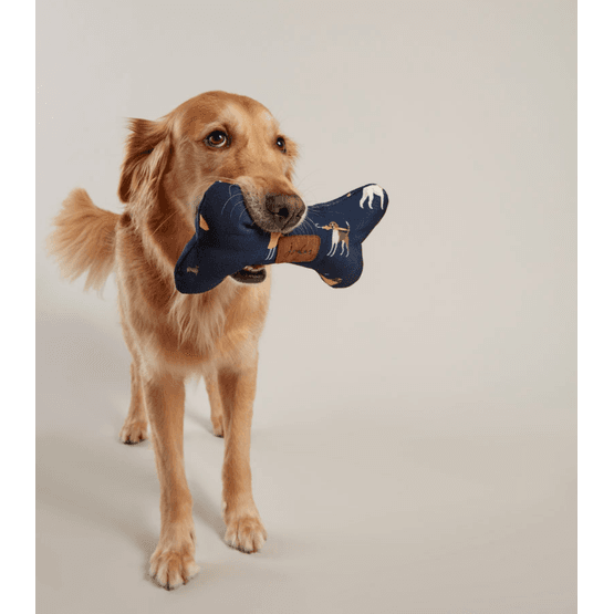 Joules Dog Print Bone Toy