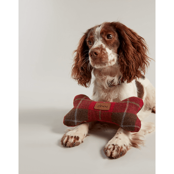 Joules Heritage Tweed Bone Toy