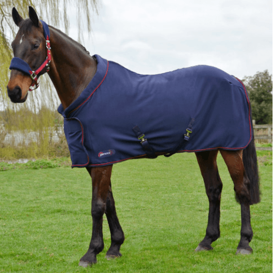 DefenceX System Deluxe Fleece Rug - Navy/Red
