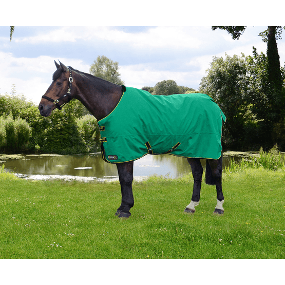 StormX Original 0 Turnout Rug - Green/Dark Green/Yellow