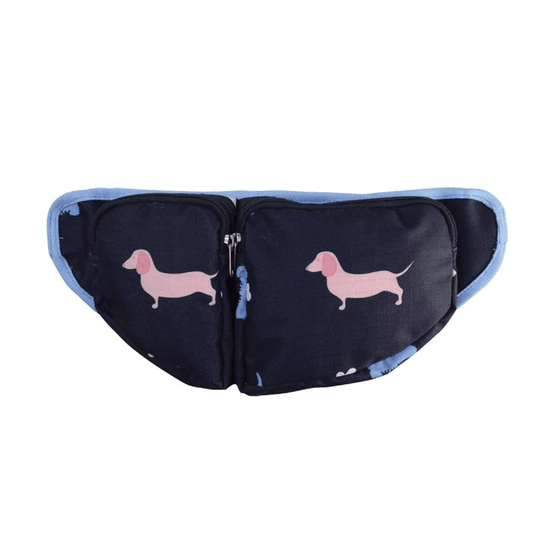 Hy Equestrian Liza Dog Print Bum Bag - One Size