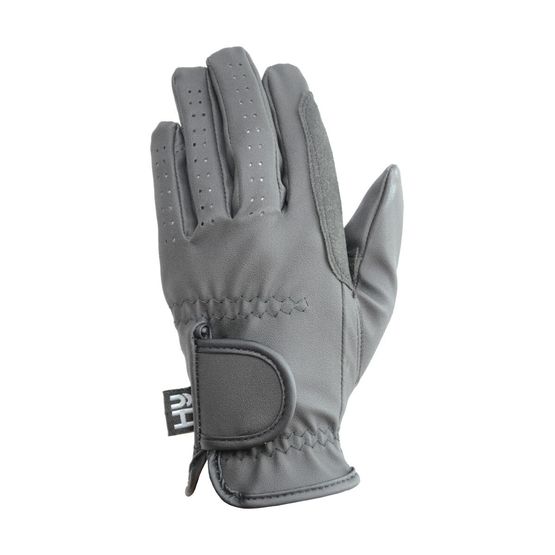 Hy5 Synthetic Leather Riding Gloves - Black - X Large