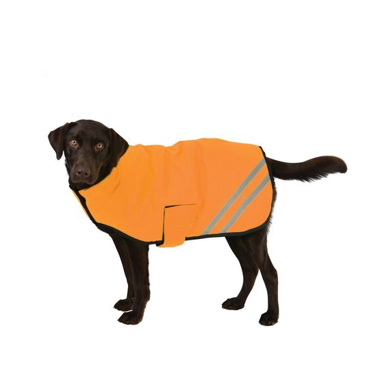 Hy Reflector Orange Waterproof Dog Coat