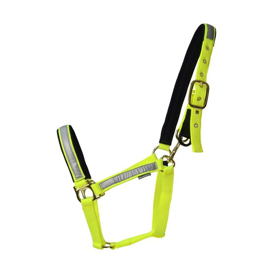 Hy Equestrian Reflective Fieldsafe Head Collar - Yellow/Reflective