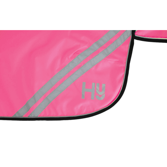 HyVIZ Reflector Mesh Exercise Sheet - Pink