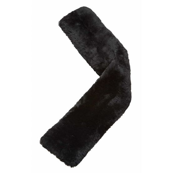 LeMieux Lambskin Girth Sleeve - Black Wool