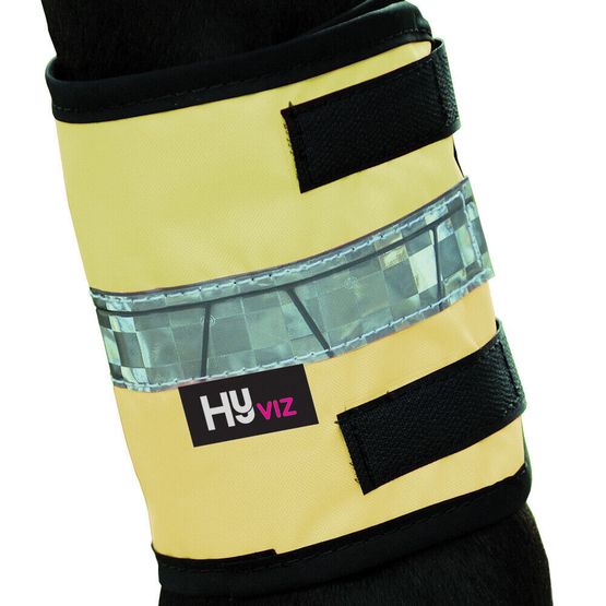 HyVIZ Leg Bands - Yellow/Navy