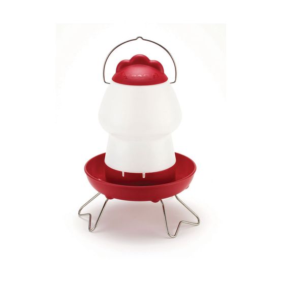 Feathers &amp; Beaky Top Fill Chicken Drinker