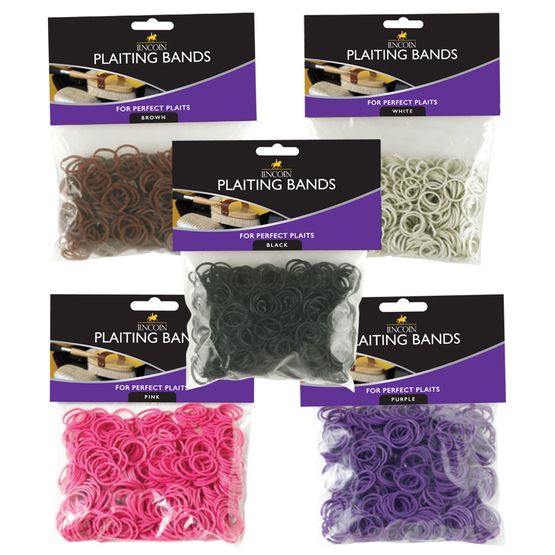 Lincoln Plaiting Bands (Pack of 20)