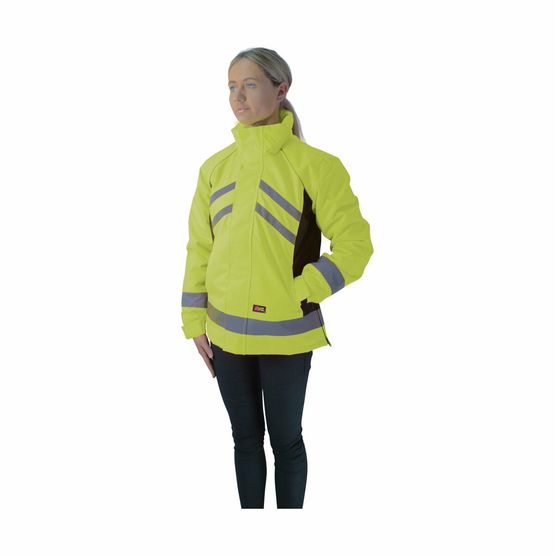 HyVIZ Waterproof Riding Jacket - Yellow/Black