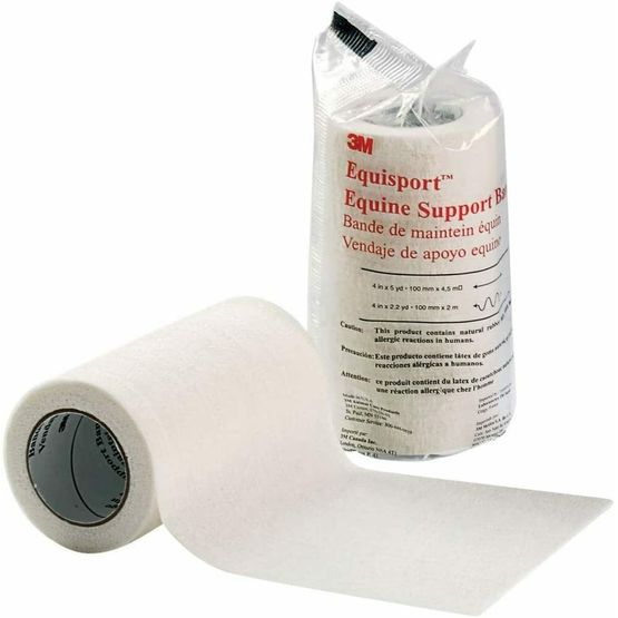 3M Equisport™ Equine Support Bandage - White (10cm)