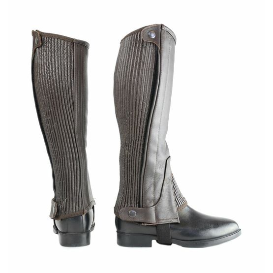 HyLAND Leather Half Chaps - Brown