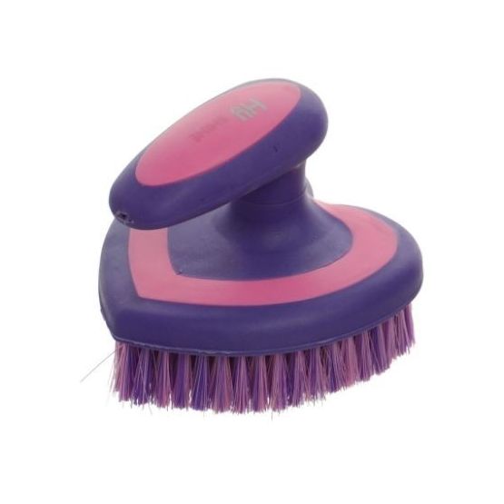 HySHINE Heart-Shaped Horse Brush