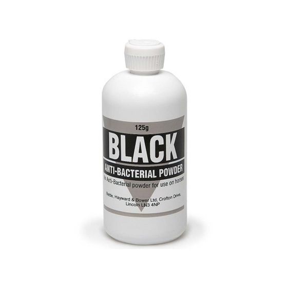 Battles Black Anti-Bacterial Wound Powder For Horses - 125g